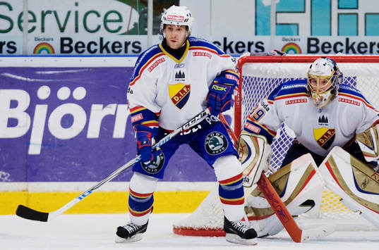 David Schneider och Stefan Ridderwall, målvakt