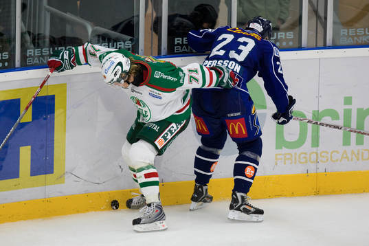 Peter Lorentzen, Rögle. Ögonen på pucken, puck,