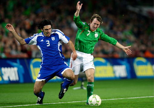 Elias Charalambous, Cypern och Aiden McGeady, Irland