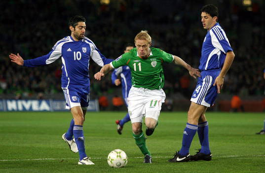 Damien Duff, Irland, smiter emellan Alexandreas