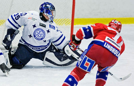 Christoffer Lindholm, Huddinge, prickskjuter in ett mål