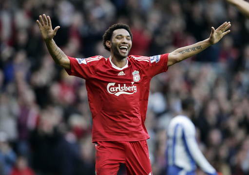 Jermaine Pennant, Liverpool. Glädje, jubel, 3-0