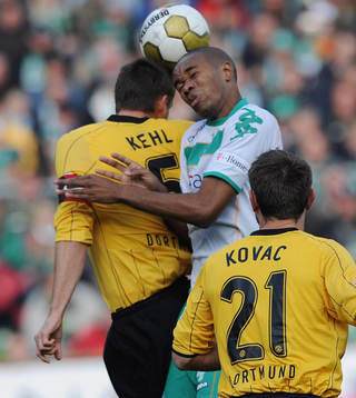 Fotboll, tysk, Bundesliga, Werder Bremen - Borussia
