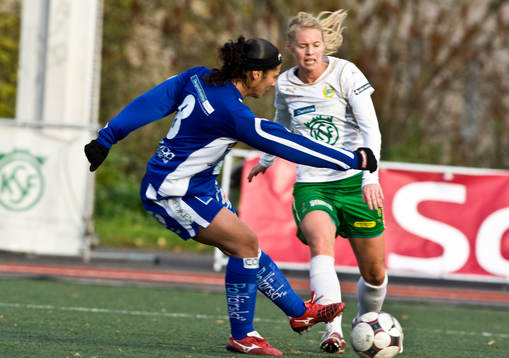 Daniela, Linköping och Malin Nilsson, Hammarby