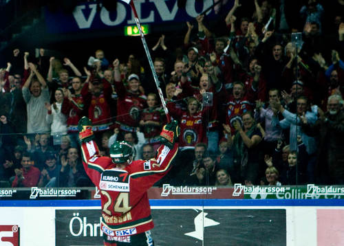 Niklas Andersson jubel