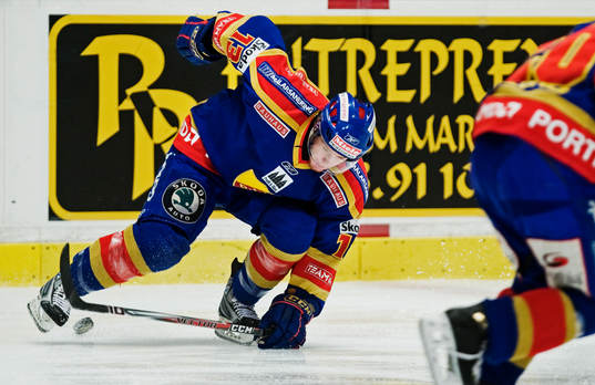 Robin Figren, Djurgården, stoppar pucken