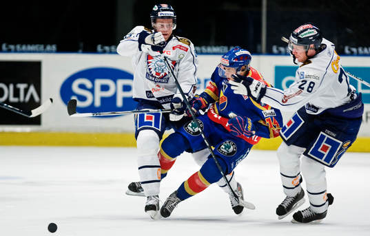 Fredrik Emvall, Linköping, och Eric Beaudoin, Linköping,