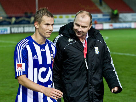 Niclas Alexandersson och Stefan Rehn, tränare