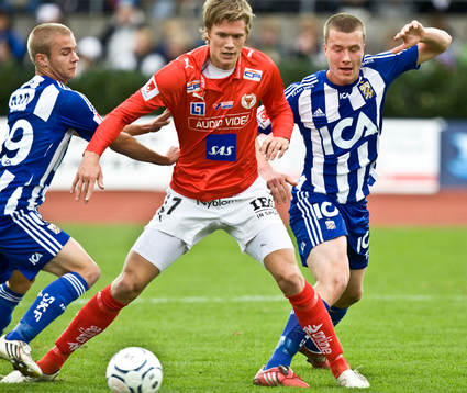 Viktor Elm, Kalmar, Robin Söder och Jakob Johansson,