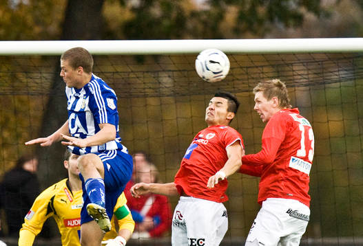 Emin Nouri och David Elm, Kalmar. Nick