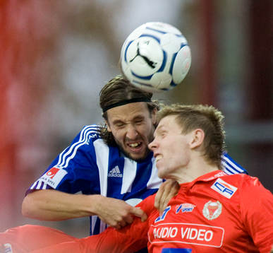 Mattias Bjärsmyr nickduell med Viktor Elm