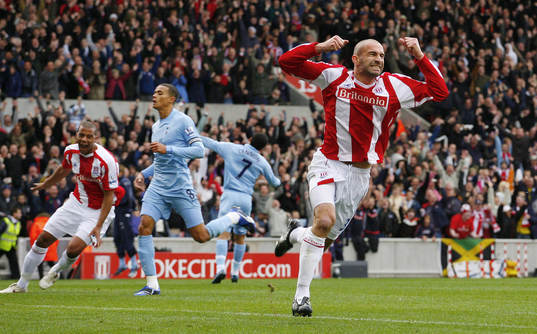 Danny Higgingbottom, Stoke, glädje, jubel