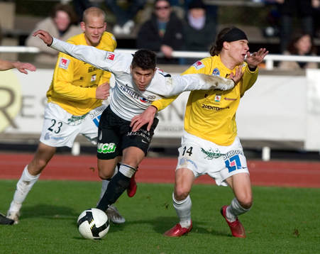 Paulinho, Häcken, Erik Johansson, Falkenberg