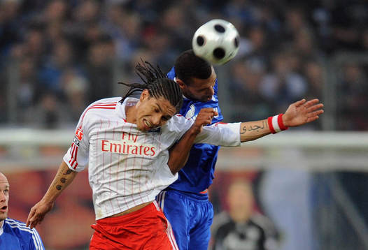 Paolo Guerrero och Orlando Engelaar