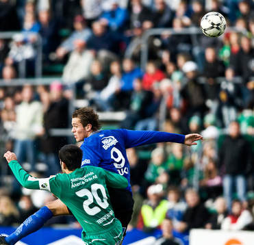 Emir Kujovic, Halmstad. Damir Vitas, Ljungskile