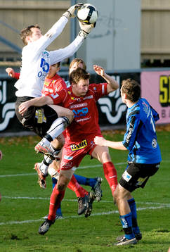 Richard Richardsson, Sirius målvakt
