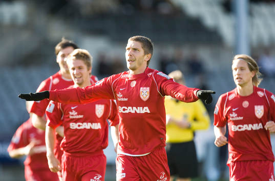 0-1, Dennis Östlundh, jubel