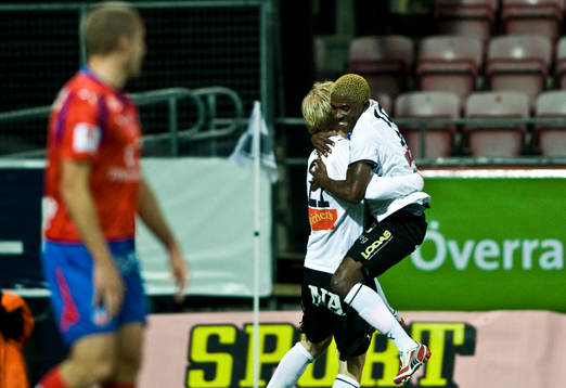 Eric Magloire Bassombeng och Sebastian Henriksson, Örebro,