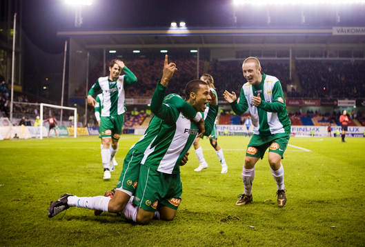 Charlie Davies, Hammarby,  jubel