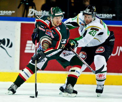 Tomi Kallio, Frölunda. Anders Bastiansen, Färjestad