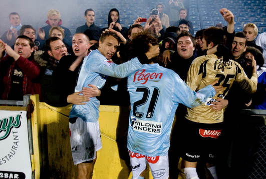 Jimmy Touma, MFF Jubel med klacken