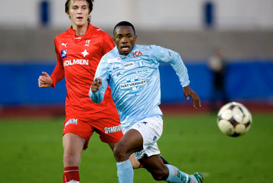Malmö testade spelare. Bernard Parker, MFF