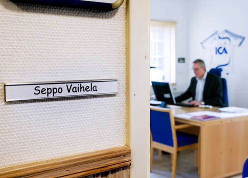 Fotboll, allsvenskan, Seppo Vaihela, klubbdirektör IFK