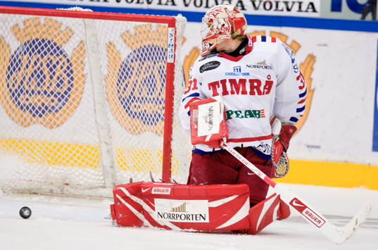 Johan Backlund, Målvakt
