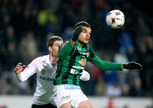 Magnus Wikström, Örebro, och Emir Jazvin, GAIS