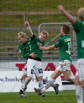 Johan Fäger, jubel, Jönköping