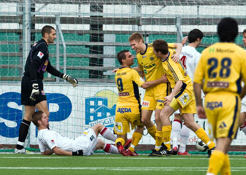 Björn Westerblad, Ängelholm kvitterade till 1-1