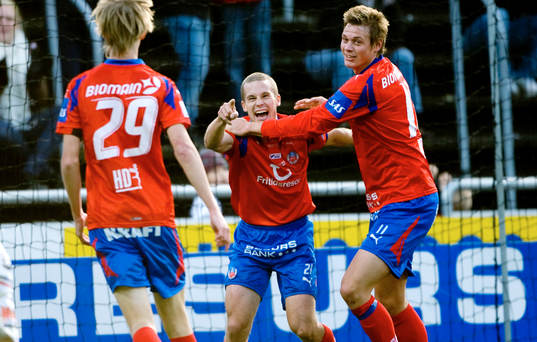 Jubel i Helsingborg