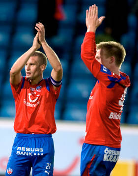 Christoffer Andersson, jubel