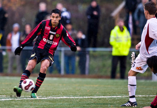 Nabil Bahoui, Brommapojkarna lobbar in 1-0