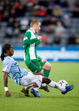 Yannick Bapupa, Gefle stoppar Haris Laitinen, Hammarby