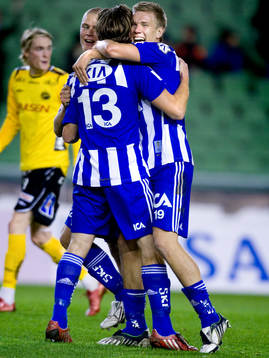 Gustav Svensson, Pontus Wernbloom, Göteborg, jubel