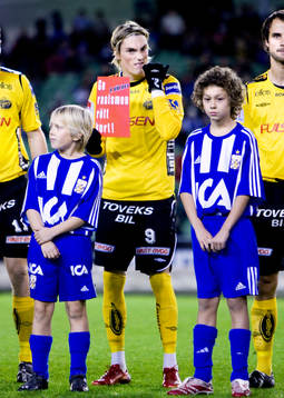 Lasse Nilsson, Elfsborg, ger rasismen rött kort