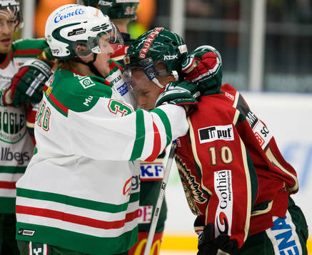 Mathias Sjöberg, Rögle och Fredrik Pettersson, Frölunda