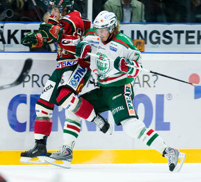 Erik Karlsson, Frölunda och Peter Lorentzem, Rögle