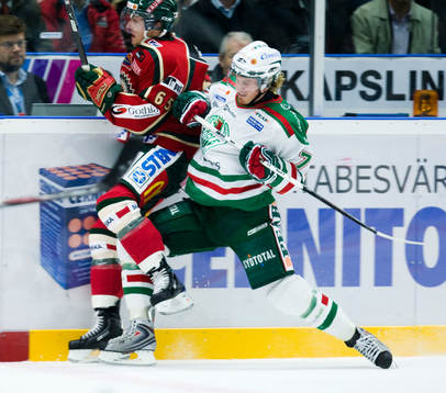 Erik Karlsson, Frölunda och Peter Lorentzen, Rögle