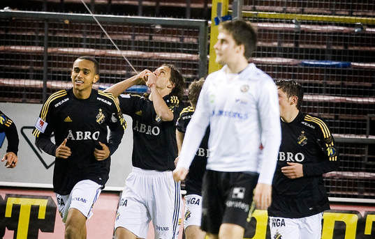Iván Óbolo, AIK, jubel