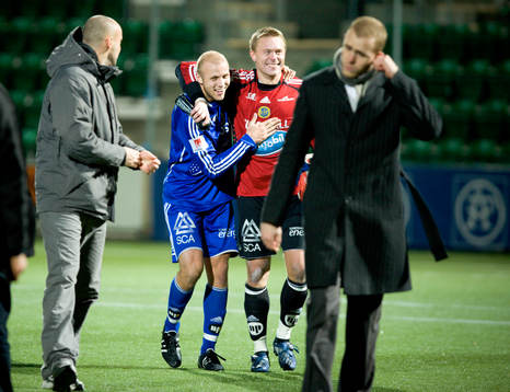 Stefan Ålander och Fredrik Sundsfors, Målvakt Sundsvall