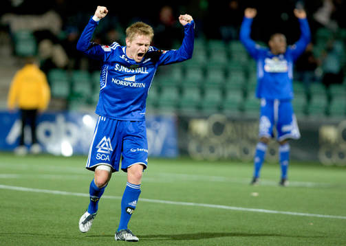 Ari Skulason, Sundsvall, jubel