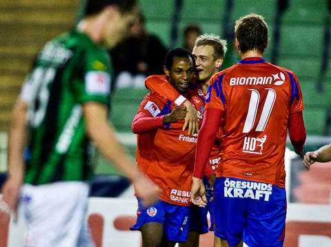 Bläddra bland fler bilder av Fotboll, Allsvenskan, Gais - Helsingborg