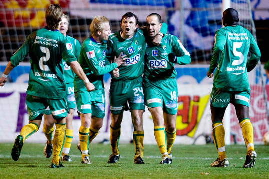 Aleksandar Kitic, Cedomir Zarkovic, Ljungskile, jubel