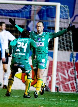 Aleksandar Kitic, Cedomir Zarkovic, Ljungskile, jubel