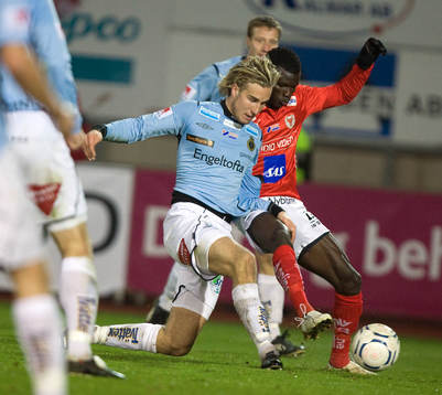 Abiola Dauda och Daniel Theorin