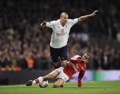Gael Clichy, Arsenal och Alan Hutton, Tottenham
