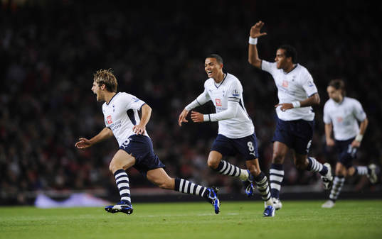David Bentley, Tottenham, jubel