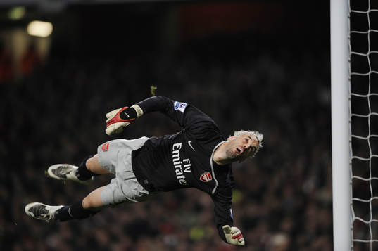 Manuel Almunia, målvakt, Arsenal